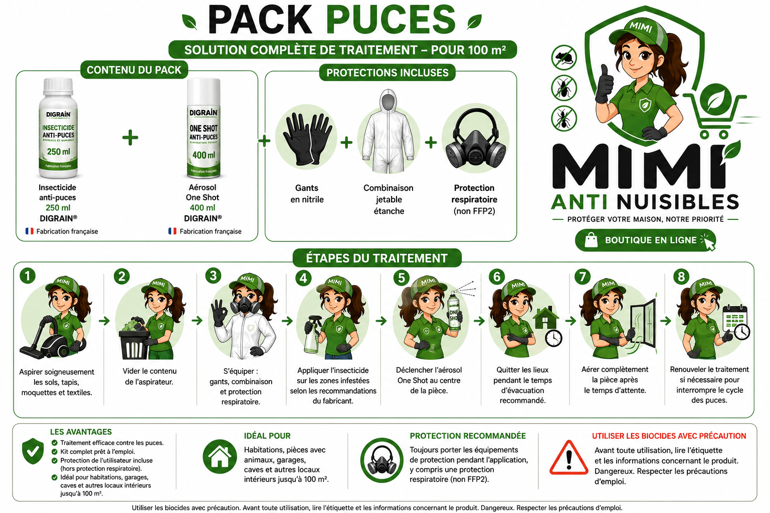 Pack Puces